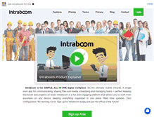 Tablet Screenshot of intraboom.com